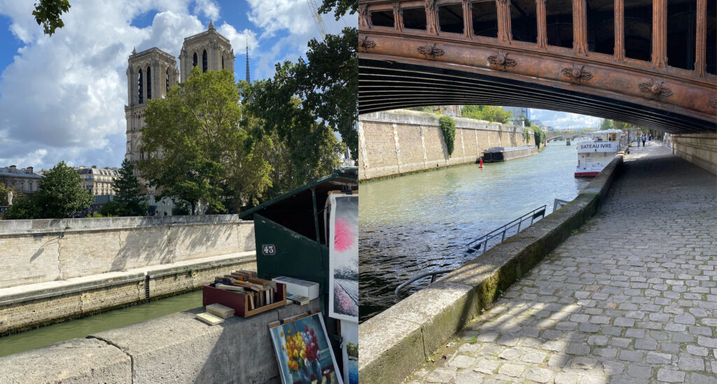 Pique-nique Quai Seine Paris